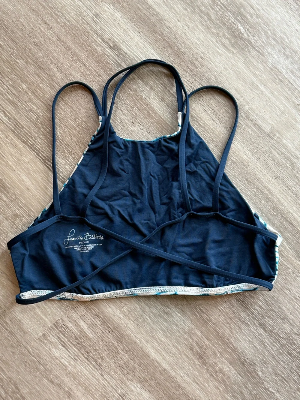 Frankie's Bikinis Marley High Neck Swim Top